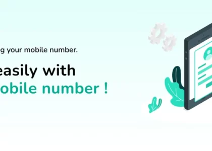 Now login using your mobile number - banner